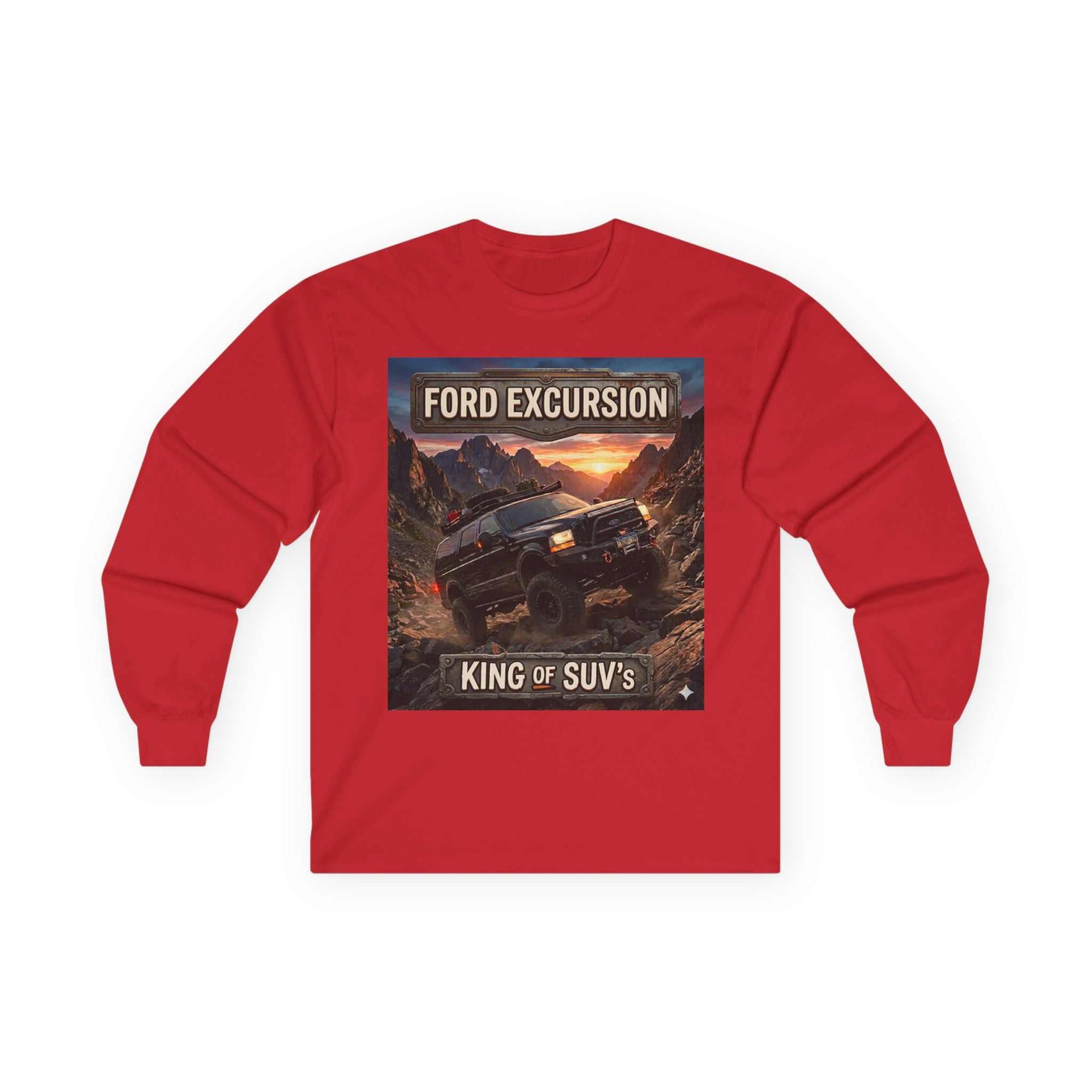 Ford Excursion "King of SUVs" Long Sleeve Tee