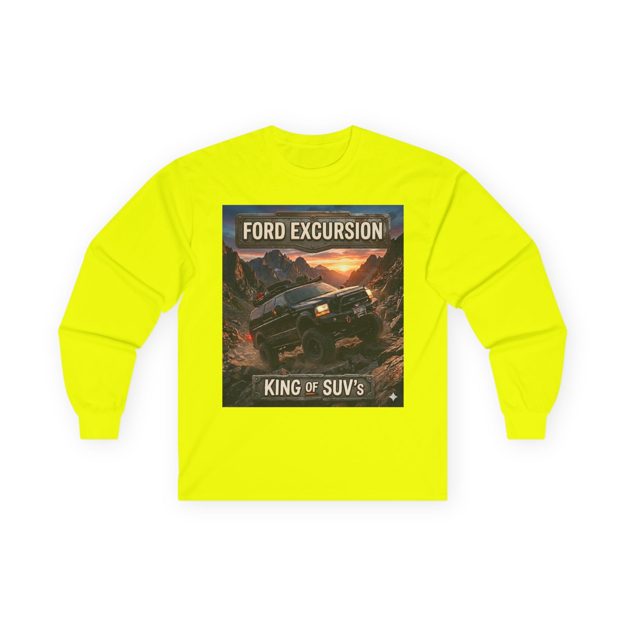 Ford Excursion "King of SUVs" Long Sleeve Tee